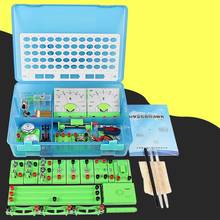 Kit de aprendizagem magnetismo circuito básico de eletricidade kit de aprendizagem de física estudantes aprendizagem auxiliares 2024 - compre barato