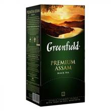 Чай Greenfield "Premium Assam", черный, 25 пакетиков 2024 - купить недорого