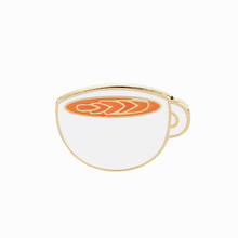 Trendy Cup Brooches For Women&Men High Quality Coffee Machine Thermous Cup Drinking Fountain Teapot Personality Enamel Lapel Pin 2024 - buy cheap