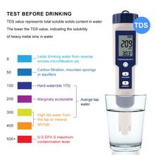 5 in 1 TDS/EC/PH/Salinity/TEMP Water Quality Tester With Electrode Replaceable Can Measured Non-sea Salinity High Quality 2024 - buy cheap