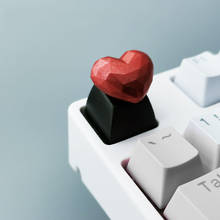Adorável keycap para teclado mecânico eixo verde keycap personalidade criativa keycaps presentes para meninas 2024 - compre barato