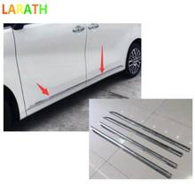 Brand car Accessories styling For Toyota Alphard 2016 2017 ABS chromium car body door side skirt accent moulding sticker trim 2024 - buy cheap