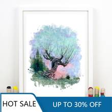 Whomping Willow Wall Art Canvas Painting Posters Prints Birthday Party Wall Decor Nursery Aesthetic Home Decoration 2024 - buy cheap