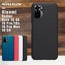 Nillkin For Xiaomi Redmi Note 10 5G NFC 4G case Super Frosted Protective Back Cover case for Redmi Note 10s 10 Pro Max 5G 2024 - buy cheap