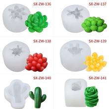 Flower Pot Mold Handmade Craft Clay Molds Multi-Function Silicone Pot Mold For Succulents Cactus Plants 2024 - buy cheap