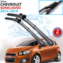 Escobillas de limpiaparabrisas para Chevrolet Sonic AVEO Holden Barina 2012 ~ 2019 T300 RS, parabrisas de ventana delantera, accesorios de coche 2024 - compra barato