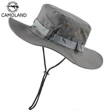 CAMOLAND UPF 50+ Sun Hats For Women Man UV Protection Wide Brim Panama Hat Male Outdoor Hiking Bucket Caps Female Beach Cap 2024 - buy cheap