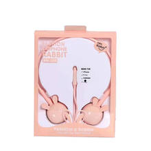 Wired Headphones 3.5mm Cute Cartoon Rabbit Headset With Microphone Noise Reduction Stereo Surround Sound Earphone 2024 - buy cheap