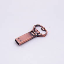 Romantic Love Heart Key Usb 2.0 4GB 16GB pen drive 32GB 64GB USB Flash Drive flash disk memory stick wedding photography gifts 2024 - buy cheap