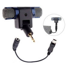 Micrófono estéreo omnidireccional con enchufe de 3,5mm, Cable adaptador USB para cámara deportiva GoPro hero 3/3 +/4, Smartphone 2024 - compra barato