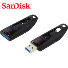Флеш-накопитель SanDisk, USB 3,0, 256/128/64/32/16 ГБ 2024 - купить недорого