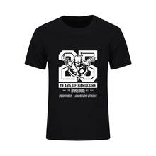 Мужские дизайнерские Собственные футболки 25 лет Harcore Thunderdome 1992-2017, футболка с коротким рукавом, мужские короткие рубашки с круглым вырезом, футболки, splotoon Catan 2024 - купить недорого