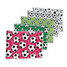 Sport Basketball Football Polyester Cotton Bubble Fabric Patchwork DIY Handmade Accessories 50*145cm 2024 - buy cheap