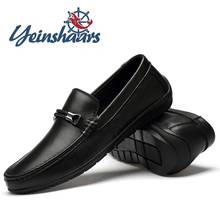 Formal Shoes Men Genuine Leather Loafers Light Comfortable Driving Shoes Leisure Walk High Quality Summer Shoes Classic Loafers 2024 - buy cheap