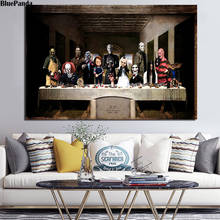 The Last Supper Halloween Horror Movie Canvas Prints Picture Modular Paintings For Living Room Poster On The Wall Home Decor 2024 - buy cheap