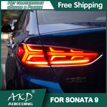 Luces Led antiniebla para coche, iluminación de circulación diurna DRL, accesorios Sonata, para Hyundai Sonata 9, 2017-2018 2024 - compra barato