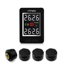 Car TPMS Wireless Automatic Tire Pressure Monitoring System External Sensor LCD Display Monitor Real-time Check Vehicle Status 2024 - buy cheap