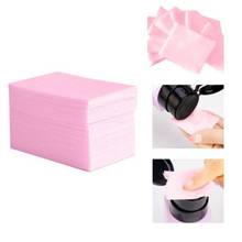 100 Pcs Pink Lint-Free Wipes All For Manicure Nail Polish Remover Pads Paper Nail Cutton Pads Manicure Pedicure Gel Tools 2024 - buy cheap