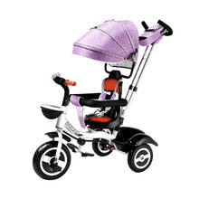 Baby stroller  kids tricycle Three Wheels trolley Folding Bicycle Rotatable Seat kids bike Buggies  6M-6Y 2024 - buy cheap