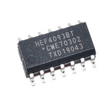 10PCS HEF4093BT SOP14 HEF4093 HCF4093 CD4093BM Logic gate Quad 2-input NAND Schmitt trigger Original Novo 2024 - compre barato