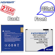 New Arrival [ HSABAT ] 1100mAh BC60 Replacement Battery for Motorola L7 A1600 L72 E8 L71 C261 EM30 2024 - buy cheap