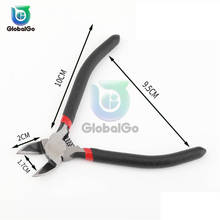 Diagonal Pliers 1.7cm Mini Wire Cutter Small Soft Cutting Electronic Pliers Wires Insulating Rubber Handle Model Hand Tools 2024 - buy cheap