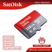 Sandisk-tarjeta Micro SD para teléfono inteligente, memoria Flash de 8GB, 16GB, 32GB, 64GB, 128GB y 200GB, MicroSDHC, MicroSDXC, UHS-1, tarjeta tf 2024 - compra barato