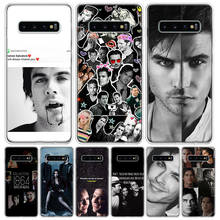 The Vampire Diaries Damon Salvatore Caixa Do Telefone para Samsung Galaxy A51 A71 A50 A70 A40 A30 A20E A10 A01 A21 A41 M30S A6 A7 A8 A9 2024 - compre barato