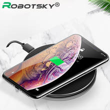 10W Qi Fast Wireless Charger For Huawei iPhone Xs Max 8 Samsung S9 S10 Plus Note 10 Wireless quick charge Phone Charger 9V 5V 2A 2024 - buy cheap