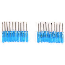 10pcs 4.6cm Phillips Slotted Cross Head Mini Screwdriver for Phone Mobile Phone Laptop Repair Open Tools 2mm 2024 - buy cheap