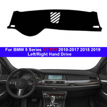 Car Dashboard Cover Dash Mat Carpet Cape For BMW 5 Series GT F07 2010 - 2019 528i 535i 550i LHD RHD 2018 2017 2016 2015 2014 2024 - buy cheap