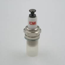 Rcexl ICM6 CM6-10mm Iridium Spark Plug for Gas Engine DLE20/20RA/30/RA/40/55/55RA/60, DLE111, DLA56, DLA32, DLA112, EME55 2024 - buy cheap