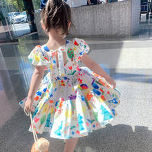 Summer Dress 2021 Girls Dress Spring Girls Birthday Party Princess Dress For Girls Children Sleeveless Vestidos 1-6 Age 2024 - buy cheap