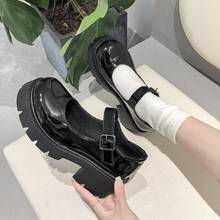 Туфли в японском стиле Лолиты; Женские винтажные мягкие туфли на плоской подошве для девочек; Туфли для косплея для студентов колледжа 2024 - купить недорого