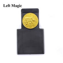 Индукционная коробка для монет, магические трюки, реквизит для съемки крупным планом, волшебная профессия, иллюзия, трюки, магический трюк, ... 2024 - купить недорого