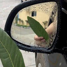 CHIZIYO, 2 шт., наклейка на зеркало заднего вида, противотуманное окно, прозрачная защитная пленка от дождя 2024 - купить недорого