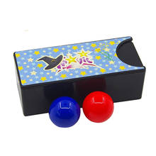 Magic Box Tricks Turning The Red Ball Into The Blue Ball Magic Tricks Props Close Up Magic New Changeable Magic Mystery Box 2024 - buy cheap