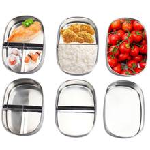 304 Stainless Steel Stainless Steel Lunch Box Food Container Bento Box Compartment Bento Box Kitchen Leakproof Food Container 2024 - buy cheap