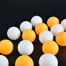 10 шт./лот бесшовные мячи для настольного тенниса, профессиональные мячи для пинг-понга для соревнований и тренировок, 2 цвета, диаметр 40 мм 2024 - купить недорого
