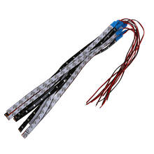 10 x waterproof 15 LED 3528 SMD strip light bar 30 cm DC 12V Car Auto Decoration Blue 2024 - buy cheap