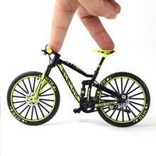 Bicicleta de simulação de downhill, modelo 1:10 de bicicleta, montagem de bicicleta, novidade mordaça brinquedos para crianças 2024 - compre barato