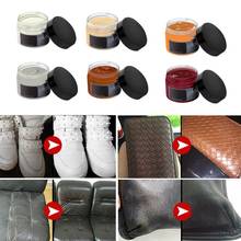 Color Paste Shoe Cream Leather Polish Coloring Agent Leather Stain Wax Shoe Polish For Bag Shoes Sofa Furniture 2024 - buy cheap