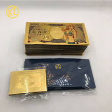 Billetes de 100 yenes japoneses, billetes de oro de una pieza, Luffy, belleza Sexy, Nami, regalos de colección de billetes de oro, 10000 unids/lote 2024 - compra barato