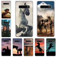 Animal sunset horse cool Phone Case For Galaxy A71 A51 5G A41 A31 A21S A11 A01 A70 A50 A40 A30 A20E A10 Samsung A9 A8 Plus A7 A6 2024 - buy cheap