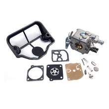 Carburetor Air Filter Carb Rebuild Repair Kit for Husqvarna 36 41 136 137 141 142 Chainsaw Spare Part Zama C1Q-W29E 2024 - buy cheap