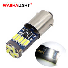 Автомобисветодиодный светодиодные лампы WAIIHA светильник 1 шт., Ba9s T4W, 4014 15-SMD T11 H6W 2024 - купить недорого