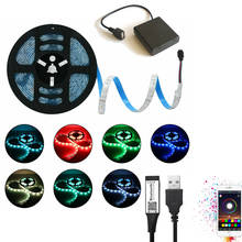 LED RGB Strips USB Light Waterproof Controller USB/ Battery Bluetooth-compatible 5V Neon Led Light Strip RGB Ribbon TV Backlight 2024 - buy cheap