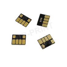 UP 4PCS Permanent chips compatible for HP 10/82  for  Designjet 500 500ps 800 800ps 815m printer 4844a 4911a 4912a 4913a 2024 - buy cheap