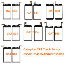 Pantalla táctil de cristal para Caterpillar CAT S30 S31, Sensor de lente para Caterpillar CAT S40 S50 S60 S41 S48C 2024 - compra barato
