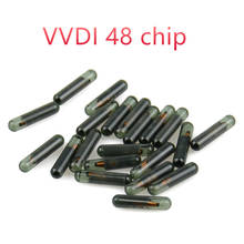 Chip de Llave de cristal ID48 T6 para Xhorse VVDI, programador de llave de coche, copia de 48 chips VVDI2, 10 unids/lote 2024 - compra barato